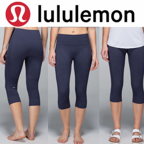 lululemon athletica Pants - Lululemon Seamlessly Street Crop 4